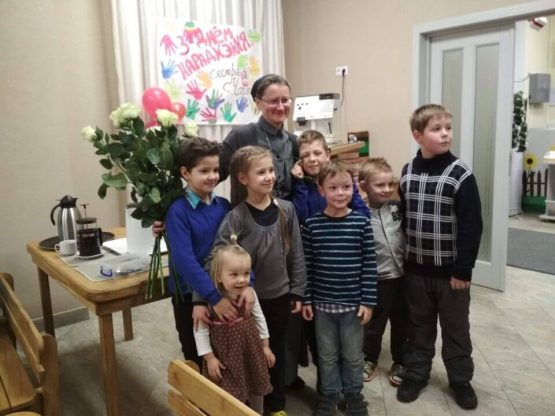 Поздравление с Рождеством Христовым от сестры Чеславы