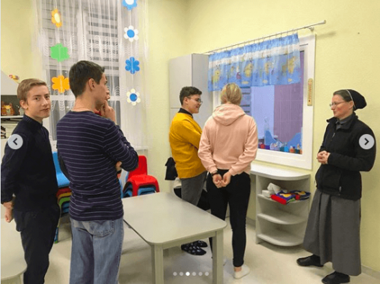 Молодежь из кафедрального костела посетила Миссию