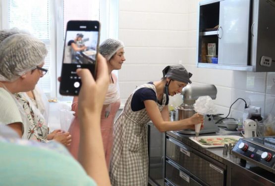 Адбыўся майстар-клас па стварэнні зефіра