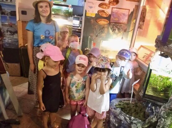 Дзеці наведалі Цэнтр акеанаграфіі