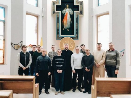 У будынку Сацыяльнага Цэнтра адбыліся мужчынскія рэкалекцыі