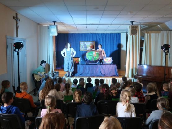 Spektakl „Wita Biełaja Kreska” (Wita Biała Kreska) zaprezentowano w Centrum