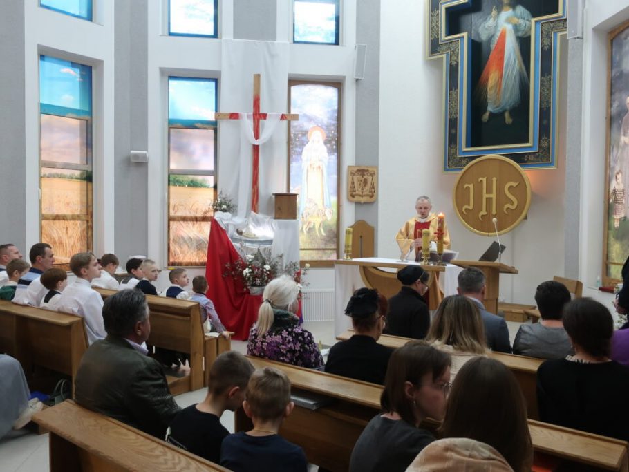 У Хрысціянскім Сацыяльным Цэнтры адбылася Літургія Вялікай суботы
