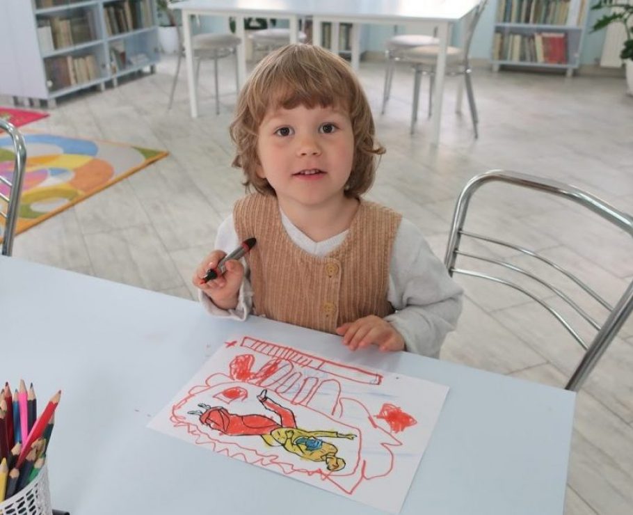 Dzieci rysowały jak wielki Marc Chagall