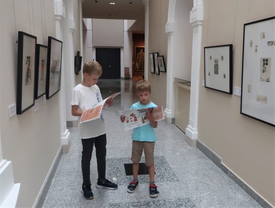 Дети прошли квест в Художественном музее