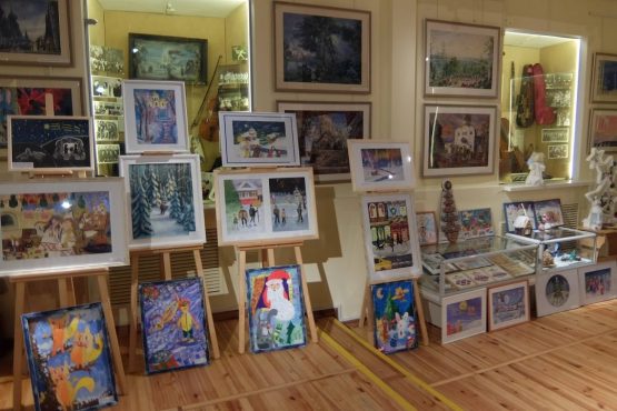 Творы выхаванцаў Місіі дэманструюцца ў музеі