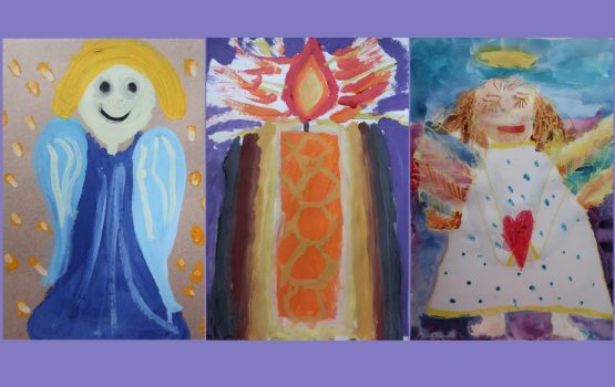 Дзеткі малююць з радасцю!