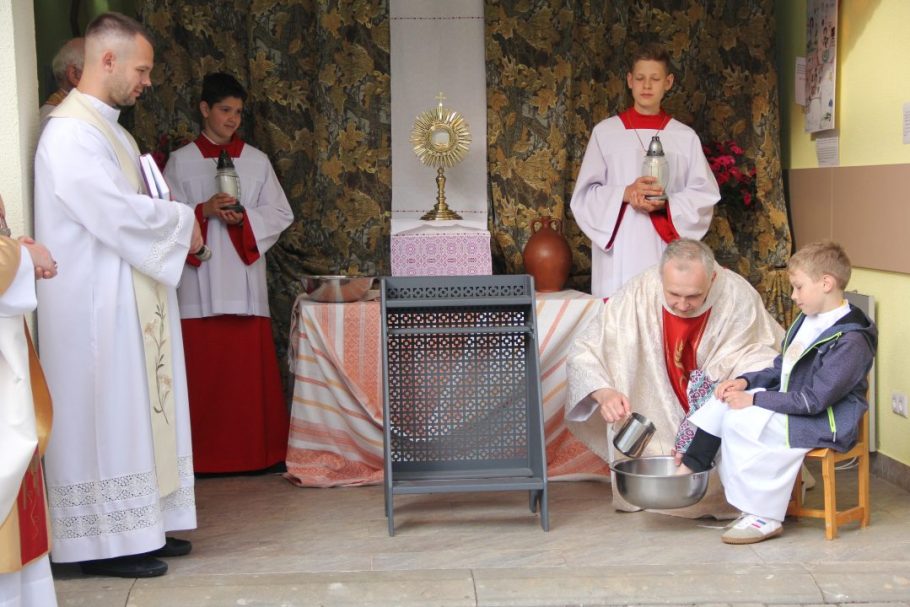 Corpus Christi Procession at the Mission
